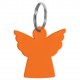 Schlüsselanhänger Engel, trend-orange